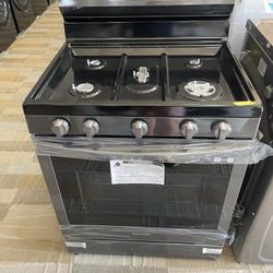 Samsung Black Stainless Steel Gas Stove 