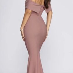 Mauve Formal Maxi Dress