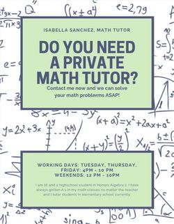 Math Tutoring