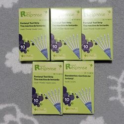 Rapid Response Fentanyl Test Strips (Liquid/Powder) 10 Tests