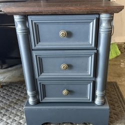 3 Drawers, Rustic  Stand ( 1 available)