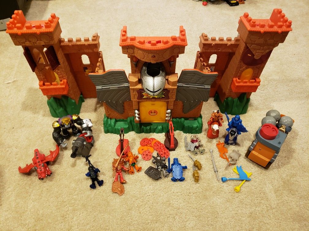 Imaginext Castle and accessories