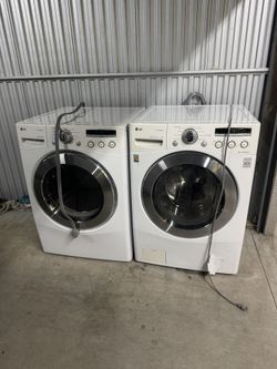 Lg Washer & lg Electric Dryer ⚡️⚡️