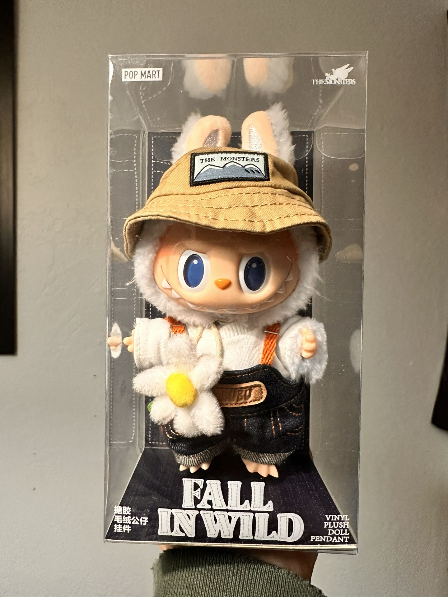 Labubu Fall In Wild Pendant Keychain