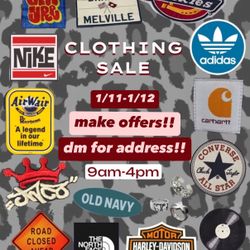 VINTAGE CLOTHING SALE