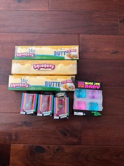 NeeDoh Dream Drop, NeeDoh Nice Ice baby & Squeezy Butter