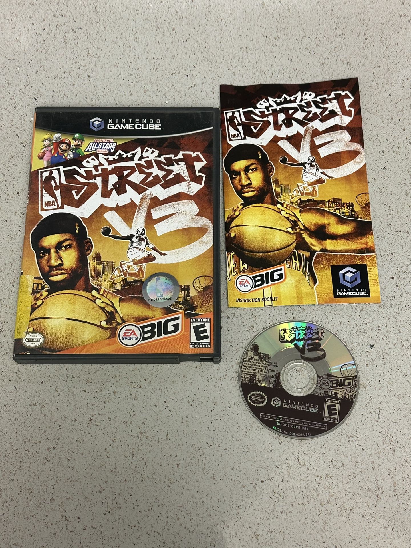 NBA Street 3 GameCube 