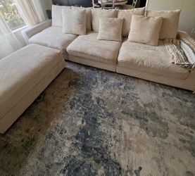 Sofa with Ottoman