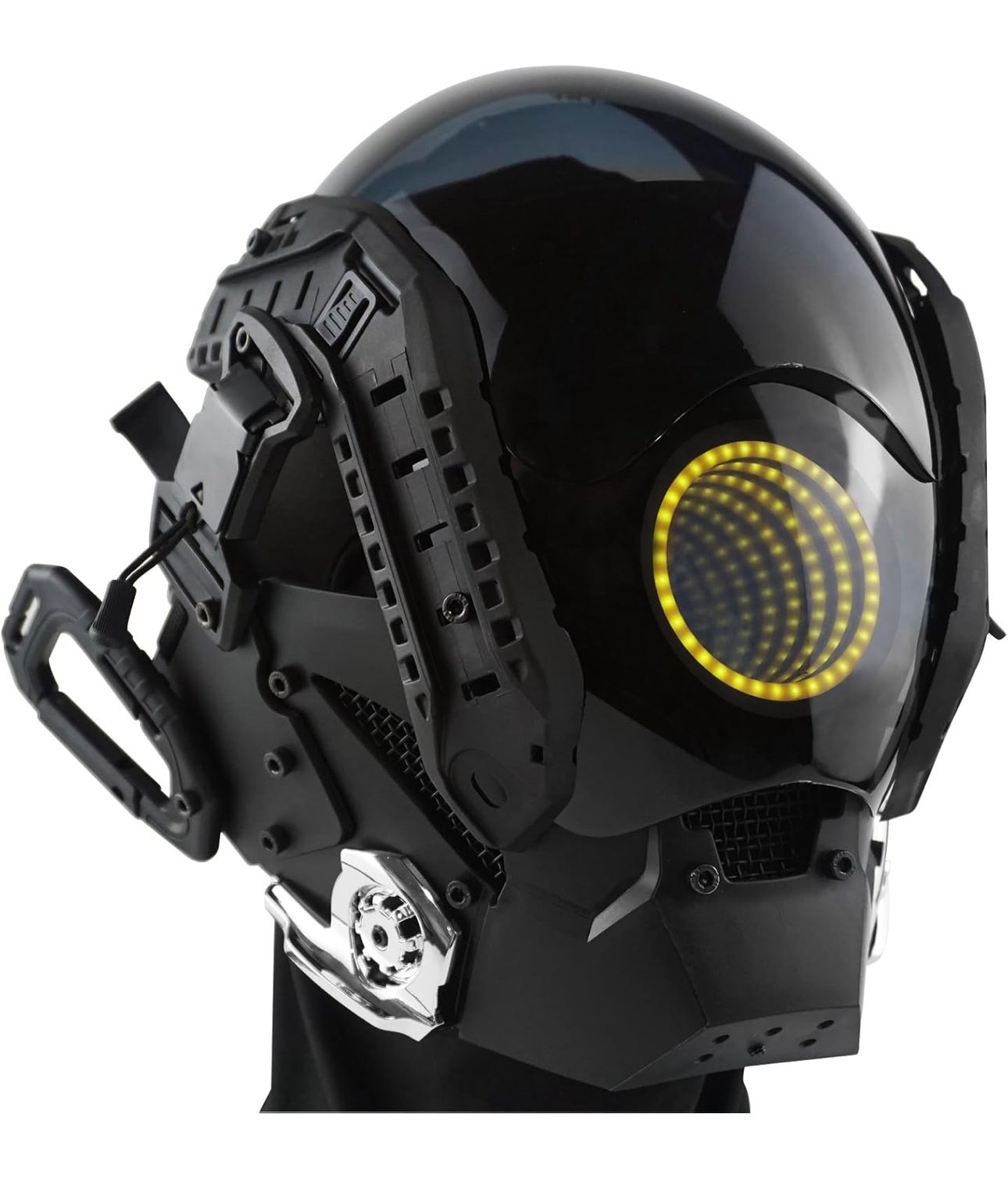 Punk LED Mask, Eye of the Abyss Design, Futuristic Mask Helmet,
