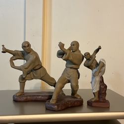 Monk Statues