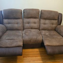 Powered Reclining Couch