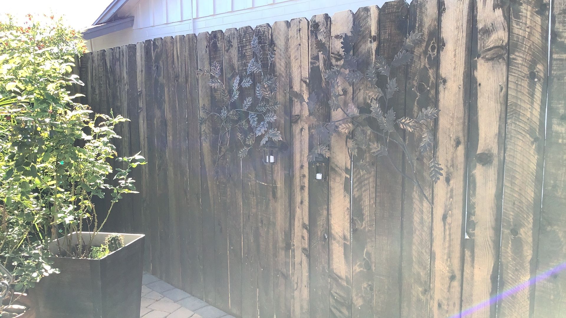 Metal Outdoor Wall Decor