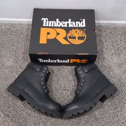 Timberland Pro 6" Composite Safety Toe Size 10 Men's Wide