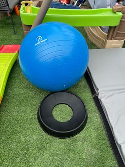 Yoga Ball and Stand