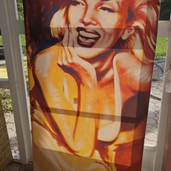 Marilyn Monroe Portrait Canvas