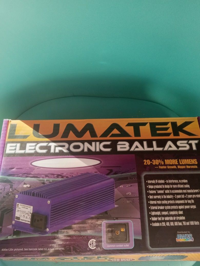 Lumatek Electronic Ballast- 250 Watt/120 Volt