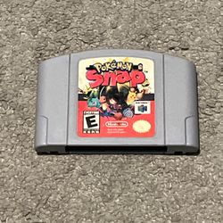 Pokemon Snap Nintendo 64 N64 Authentic Cart Only Tested