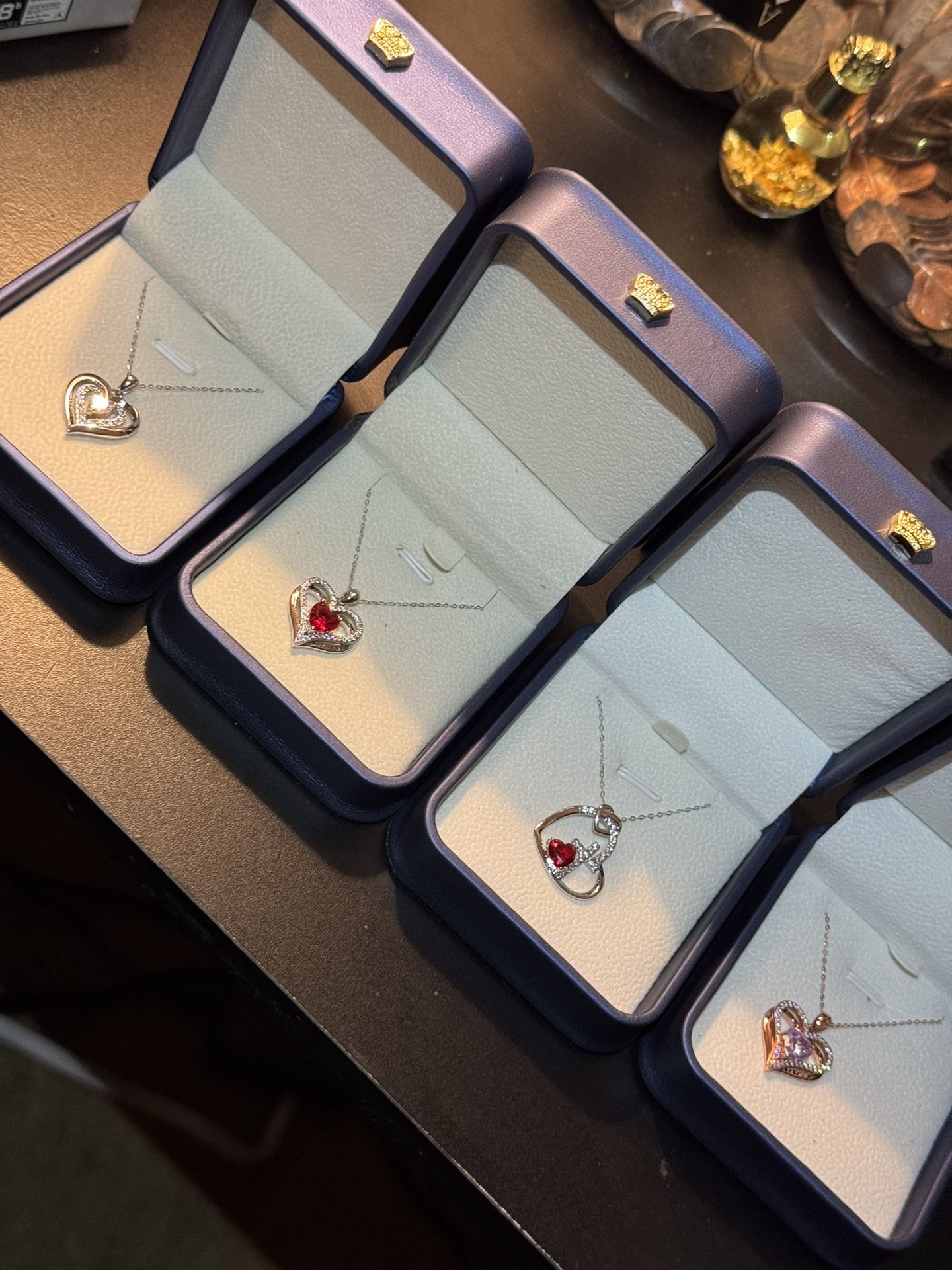 Heart Shape Sliver 925 Necklace
