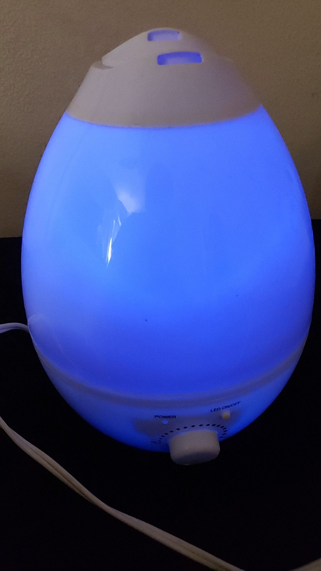 Humidifier with RGB lights