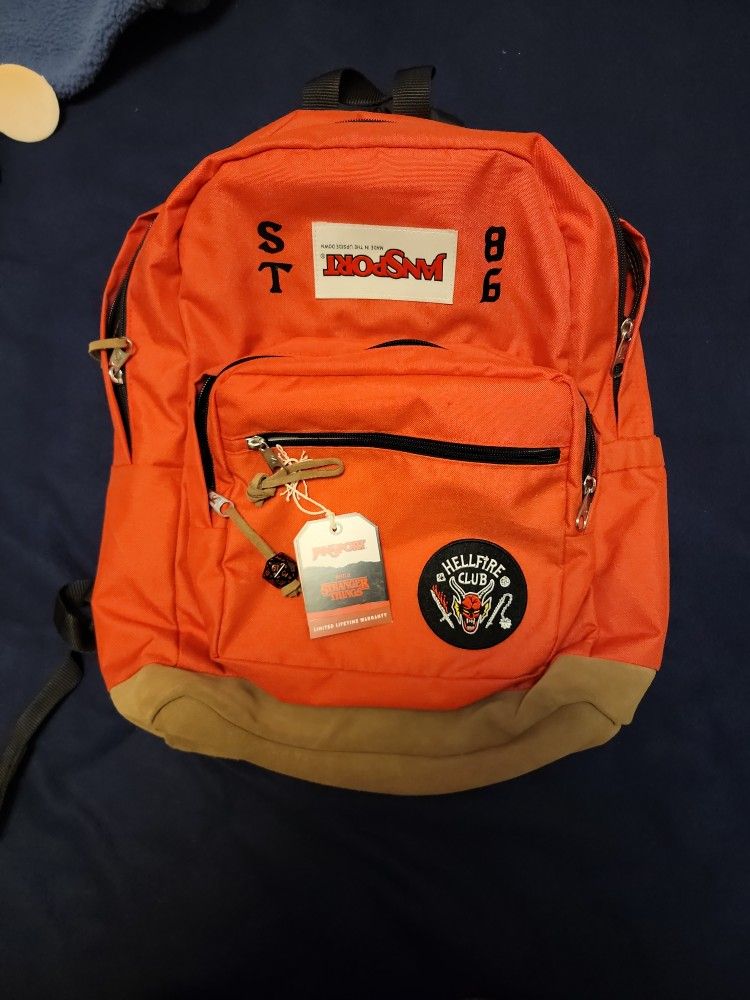 Stranger Things Jansport Hellfire Backpack