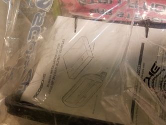 Nissan Altima Stereo face adapter and wiring adapter