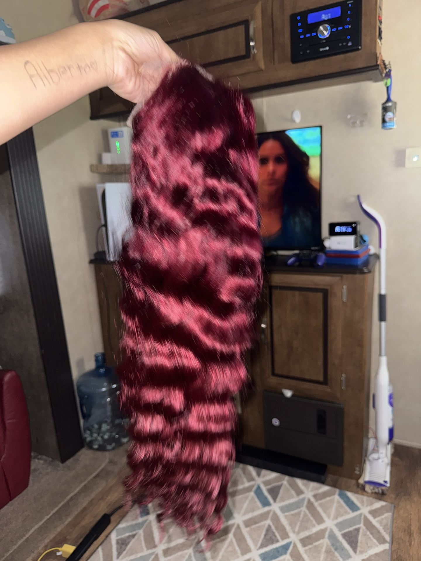 Burgundy 30 Inch Brand New 250 Destiny 13x4