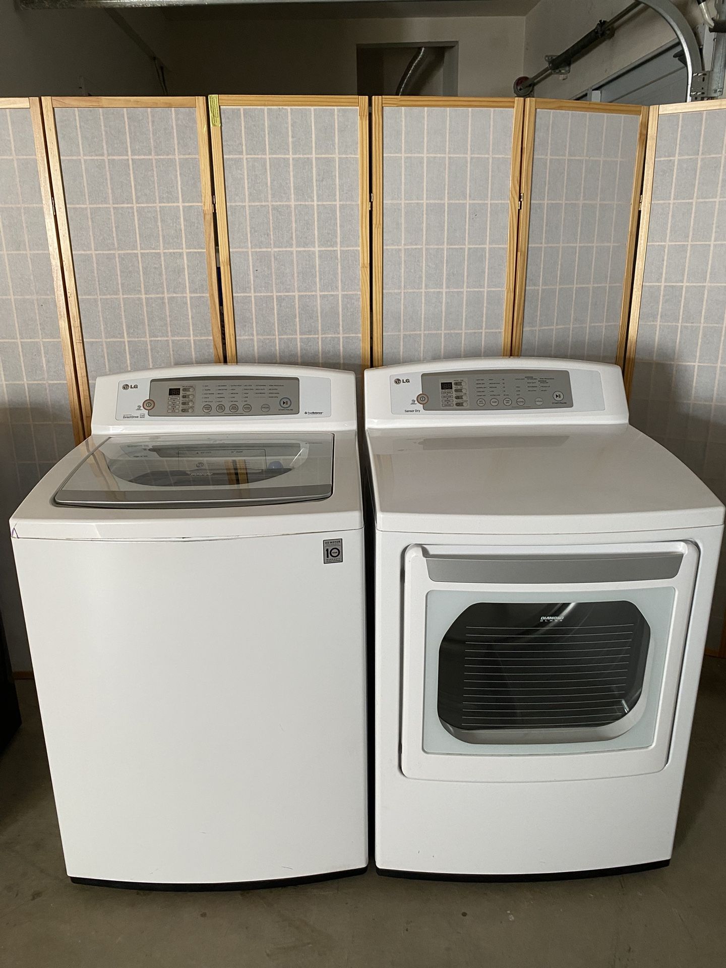 Washer And Electric Dryer