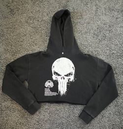 Darc Sport PUNISHER  (CROPPED) HOODIE