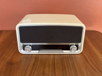 Philips Original Radio Retro Vintage Styled iPhone Dock With Remote