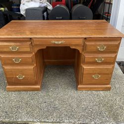 100% Cherry Wood Desk Amish Made