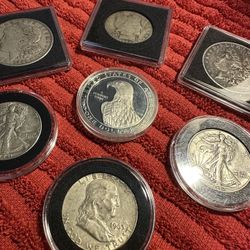 Silver Coins    Make Offer 