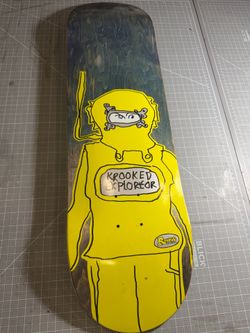 Krooked explorer skateboard deck
