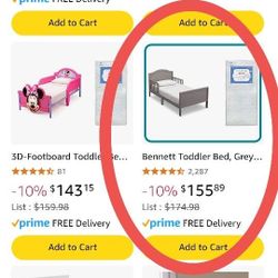 Toddler Bed 