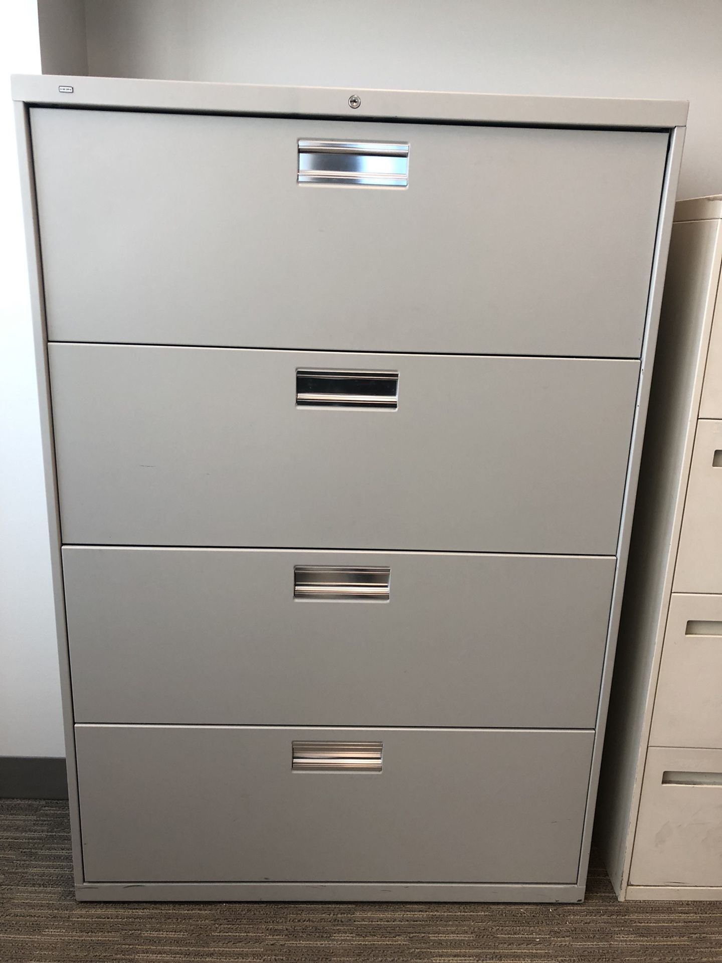 Hon Lateral 4 Drawer File Cabinet 