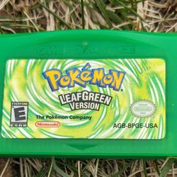 Pokémon LeafGreen (NTSC, 2004) - 100% AUTHENTIC (GBA)