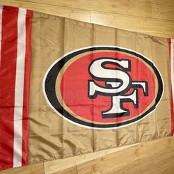 San Francisco 49ers Flag 3x5 Feet (T)