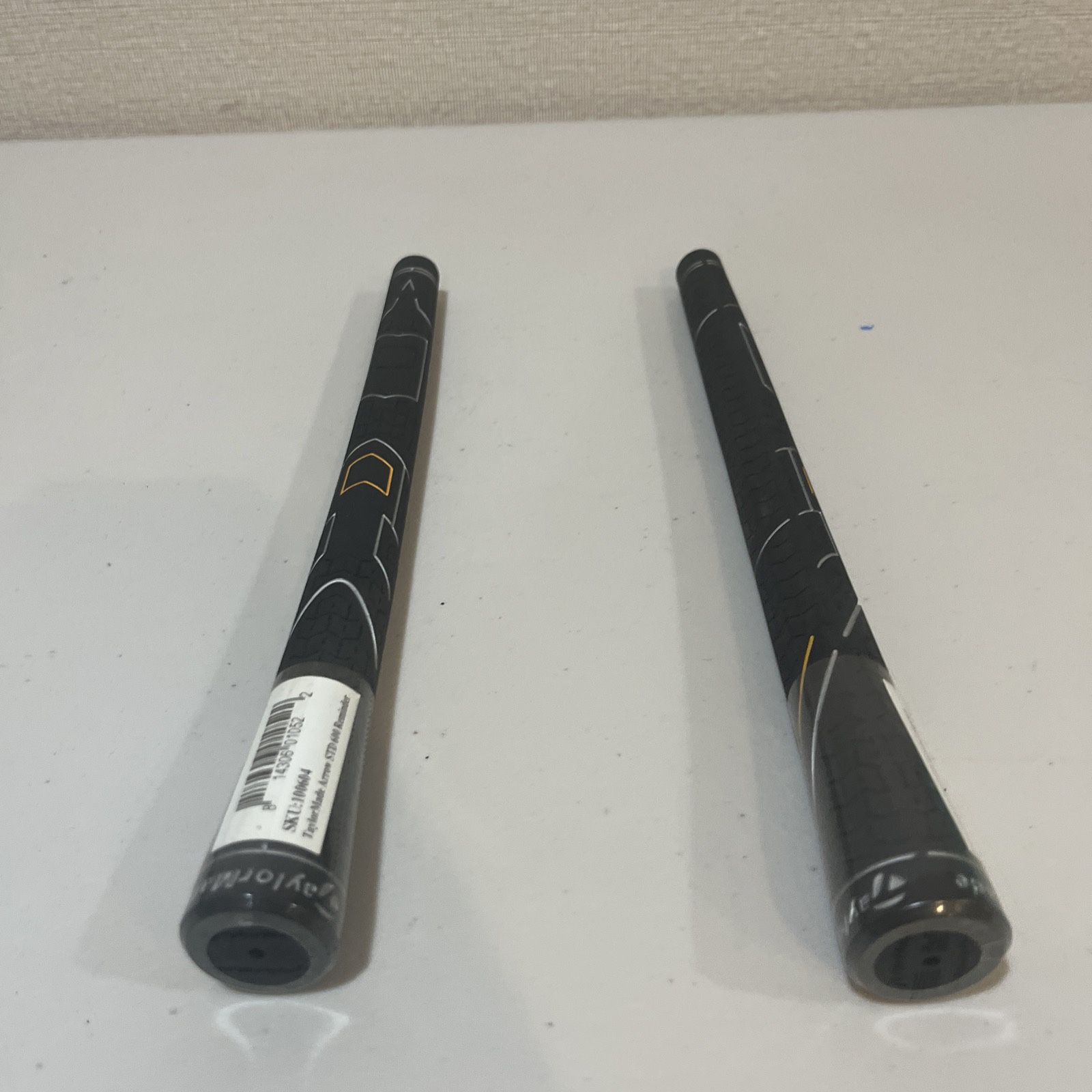 Lot Of 2 Taylor Made Golf Pride Z Grip Logo Down Std Grip NEW Black