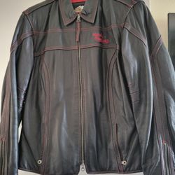 Harley Davidson Woman's Leather Jacket / Gloves