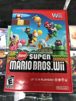 New Super Mario Bros Wii $40 Gamehogs 11am-7pm