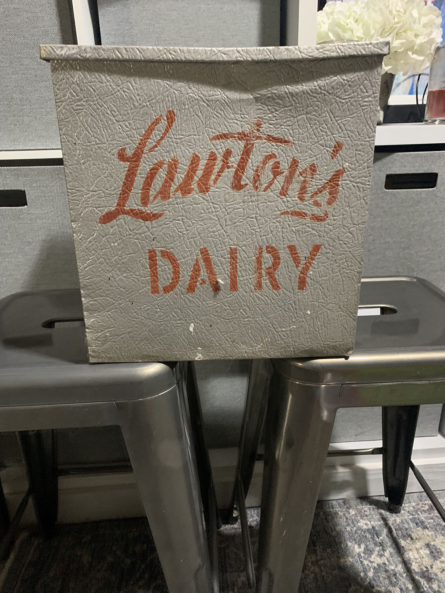 Antique Dairy Box