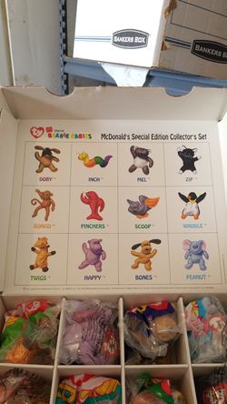 McDonald's special edition collector's set beanie babies