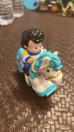 Little People Disney Princess Klip Klop Horse Prince Eric The Little Mermaid Boy