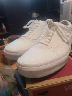 Vans  classic tumble true white