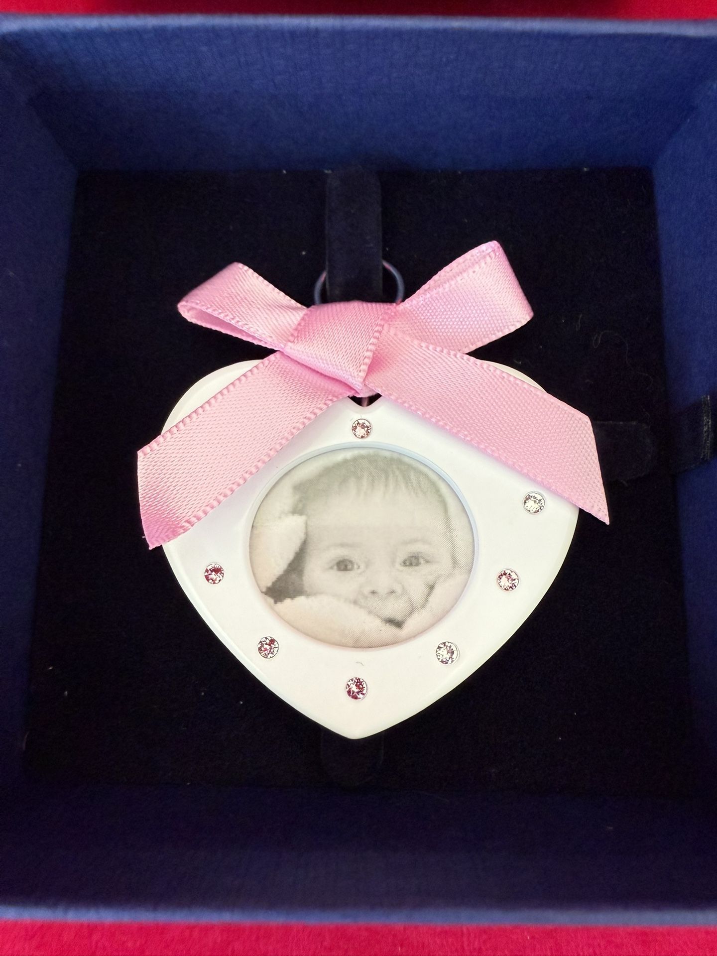 Swarovski Ornament Picture Frame Pendant