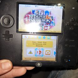 Nintendo  2ds With Super Smash Bro
