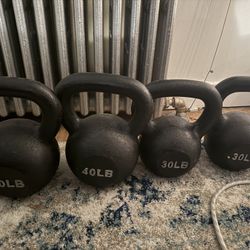 Kettlebells - Like New
