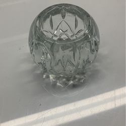  Collectible Vintage HOMCO Crystal Glass Tealight 