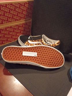 Vans Leopard Print 0ld schools.