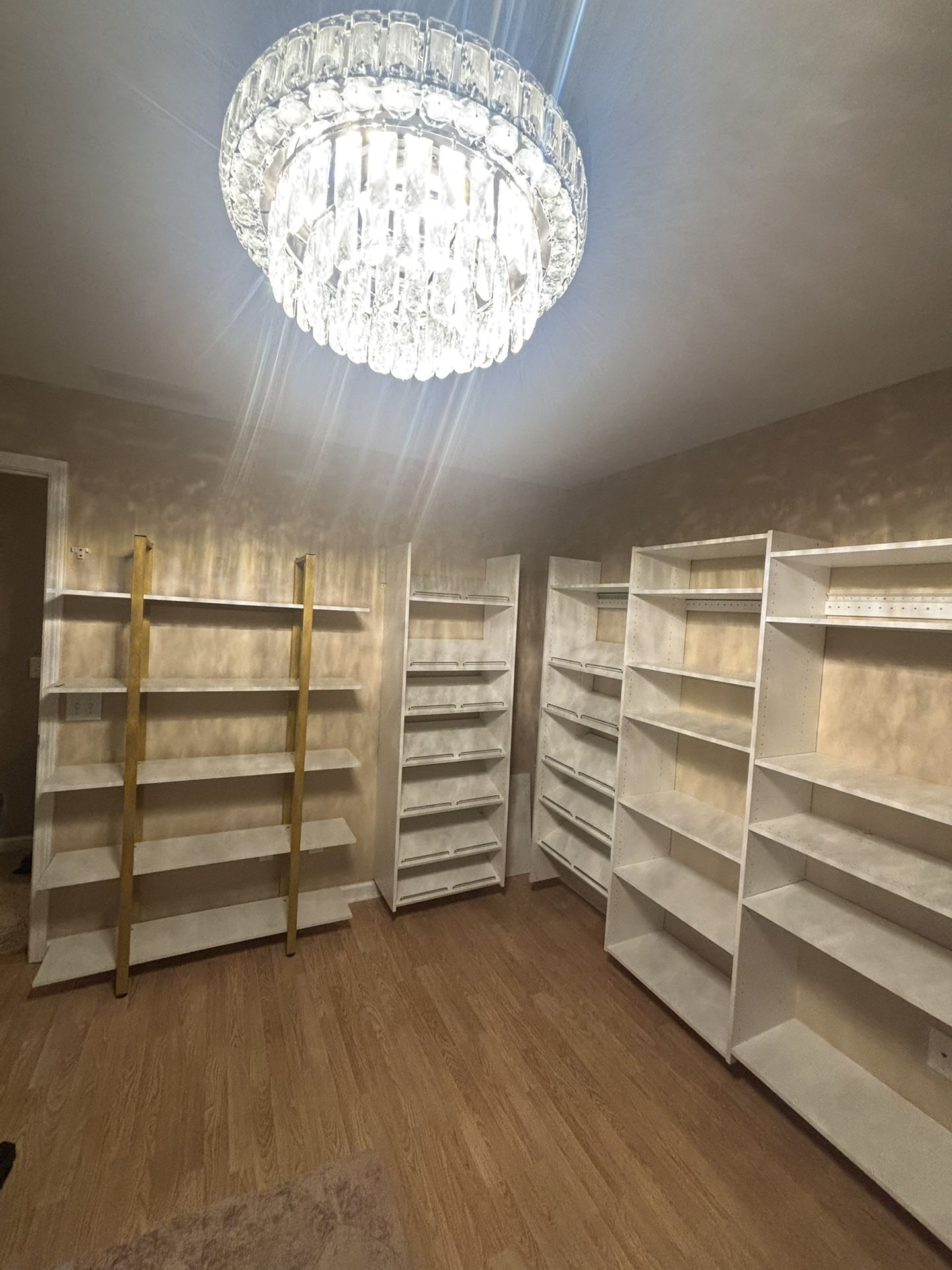 Send best offer Custom closet shelving unit