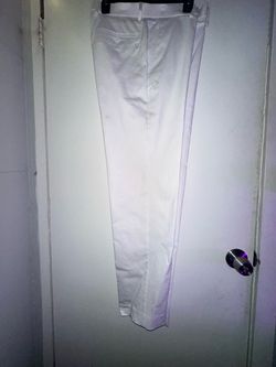 Collection Michael Strahan, White Dress Pants